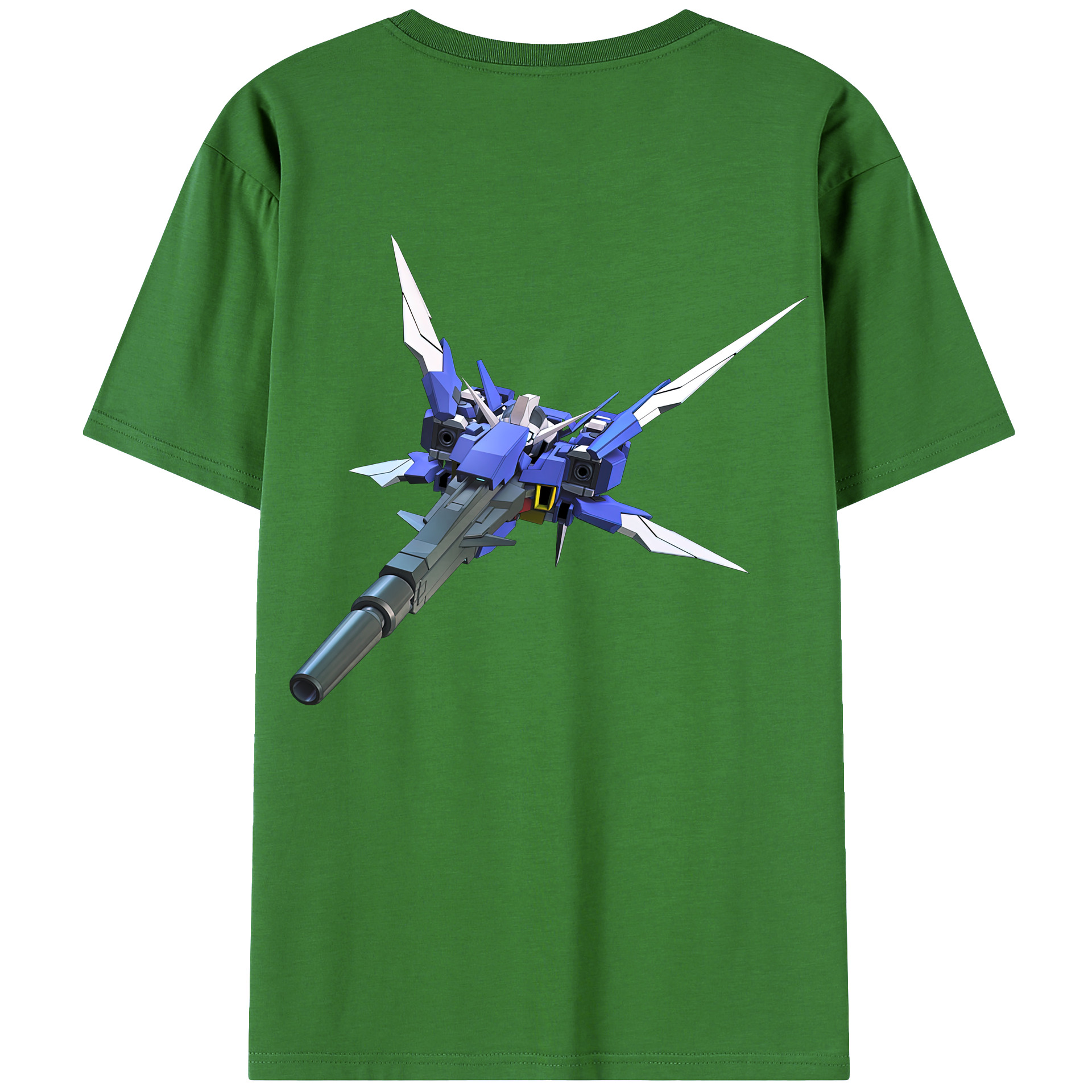 （画像用） 機動戦士ガンダム Mobile Suit Gundam レディース半袖Tシャツ(バックプリント)